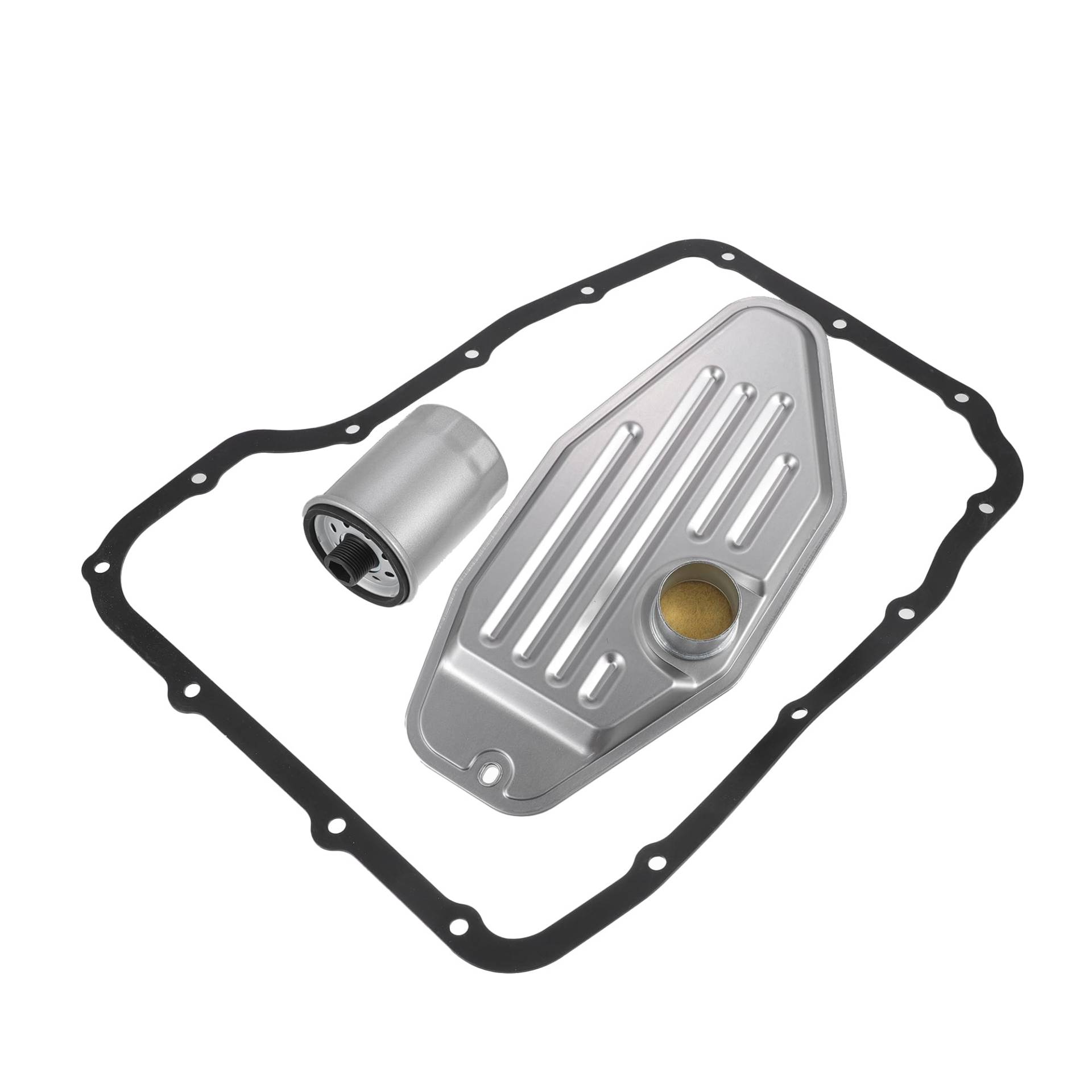 QUARKZMAN 45/545 Automatischer Getriebefilter CVT Ölkühlerfilter Ölwannendichtungssatz Filter passend für Jeep mit Dichtung Ölkühlerfilter Nr. 04799662AB - Packung mit 3 von QUARKZMAN