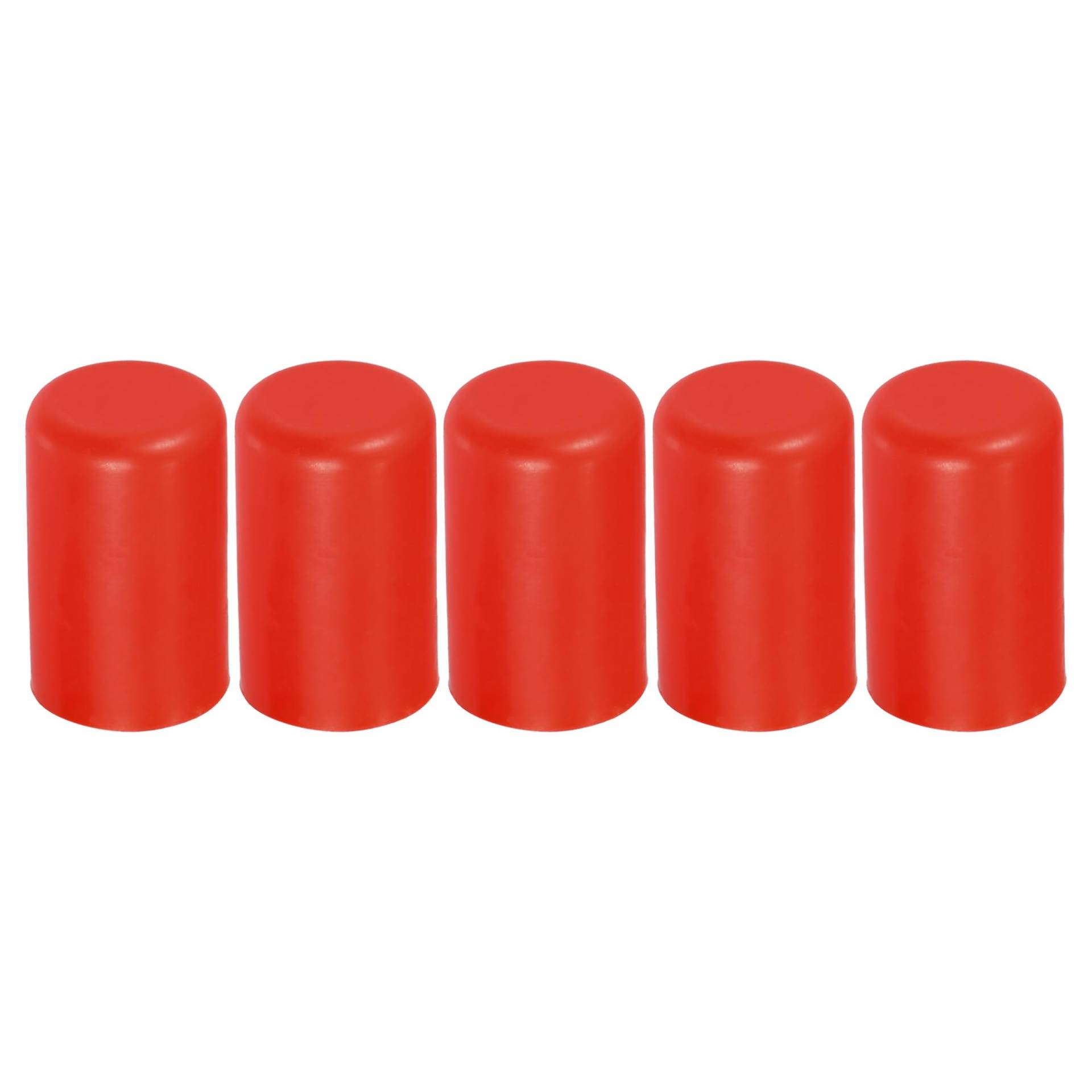 QUARKZMAN 5 Stück 12mm 0,47" Silikonschlauchkappe Ansaug-Vakuumschlauch-Endstopfen für Auto Rot QUARKZMAN 5 Stück 12mm 0,47" Silikonschlauchkappe Ansaug-Vakuumschlauch-Endstopfen für Auto Rot von QUARKZMAN