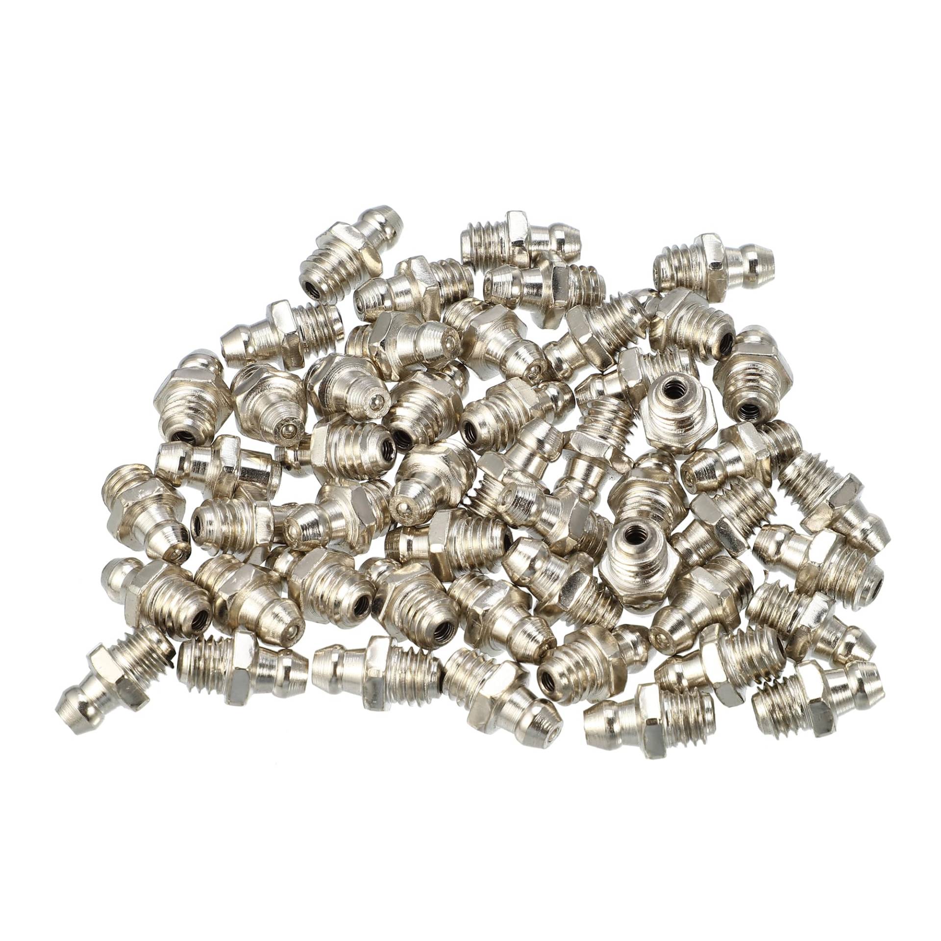 QUARKZMAN 50 Stück Schmiernippel M8x1,25 Gerade Fettnippel Kegelschmiernippel Schmiernippel Set Abschmiernippel für Schmierpressen QUARKZMAN 50 Stück Schmiernippel M8x1,25 Gerade Fettnippel Kegelschmiernippel Schmiernippel Set Abschmiernippel für Schmierpressen von QUARKZMAN