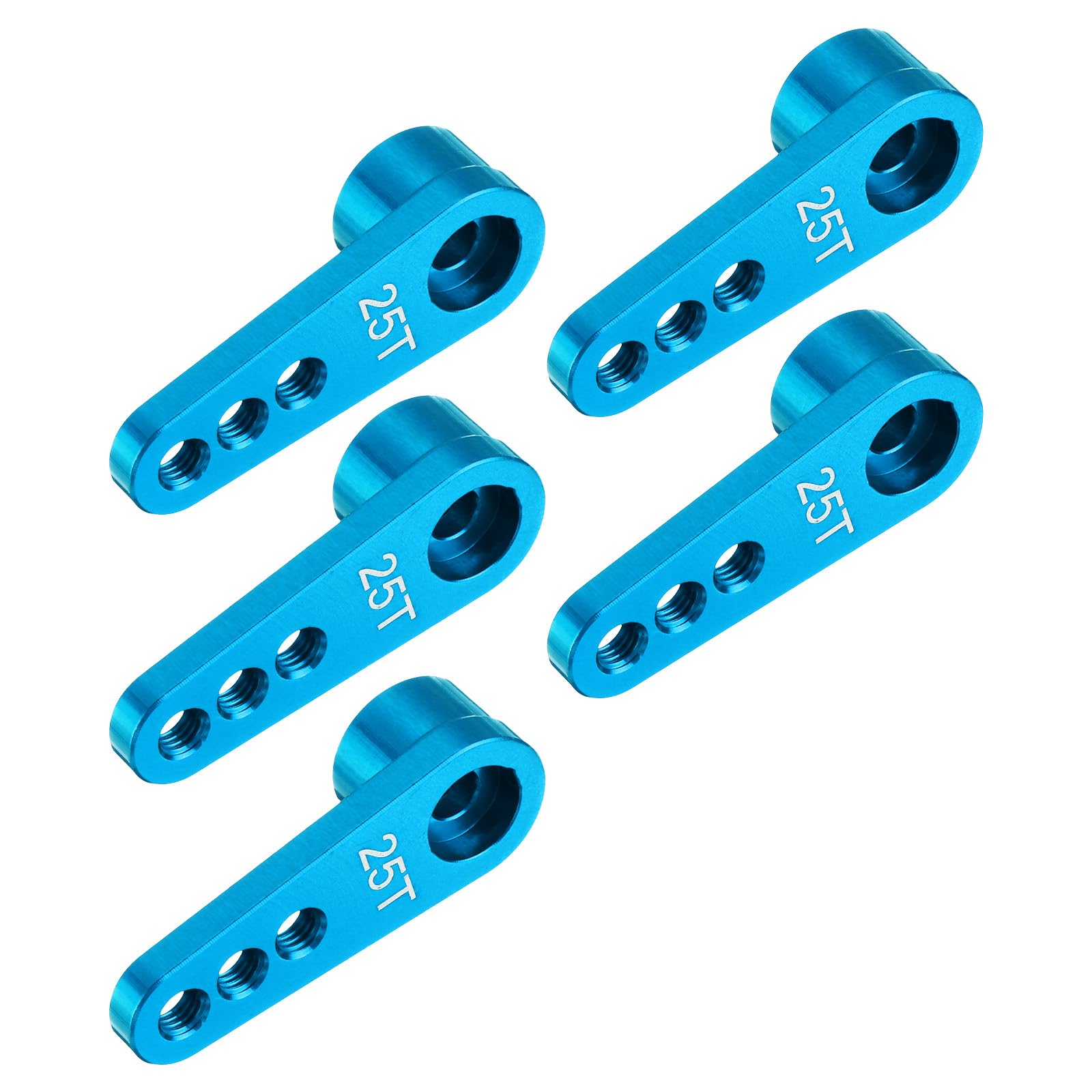 QUARKZMAN 5Stk Aluminium Servo Horn 25t Servo Horn Lenkung Kurz Arm 28mm Länge Blau Passend für Selbstbau RC Auto/Boot/Flugzeug Boot Modell Zubehör QUARKZMAN 5Stk Aluminium Servo Horn 25t Servo Horn Lenkung Kurz Arm 28mm Länge Blau Passend für Selbstbau RC Auto/Boot/Flugzeug Boot Modell Zubehör von QUARKZMAN
