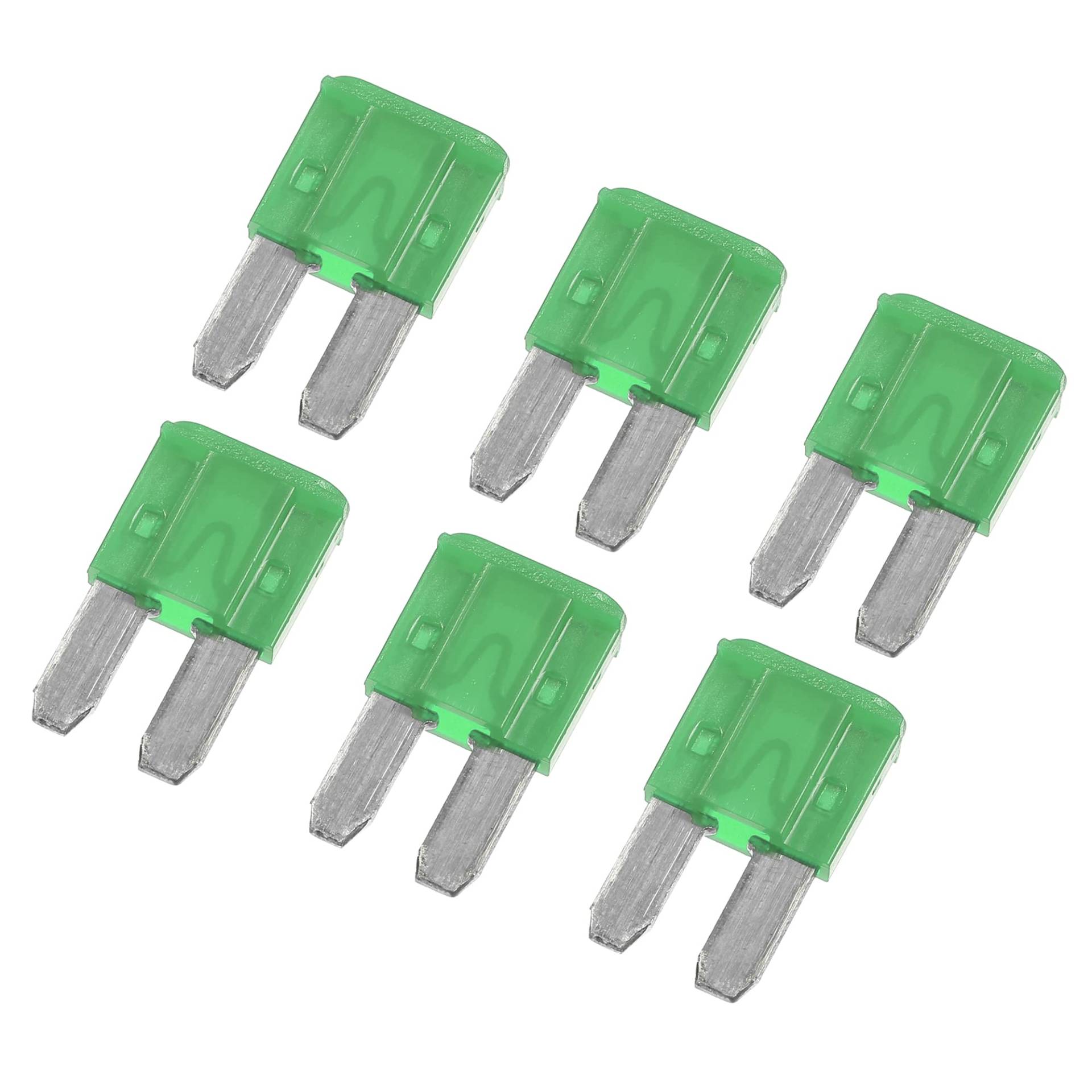 QUARKZMAN 6 Stück Auto Mini Klingen Sicherungen 30A 30Amp für Boot LKW Motorrad Grün QUARKZMAN 6 Stück Auto Mini Klingen Sicherungen 30A 30Amp für Boot LKW Motorrad Grün von QUARKZMAN