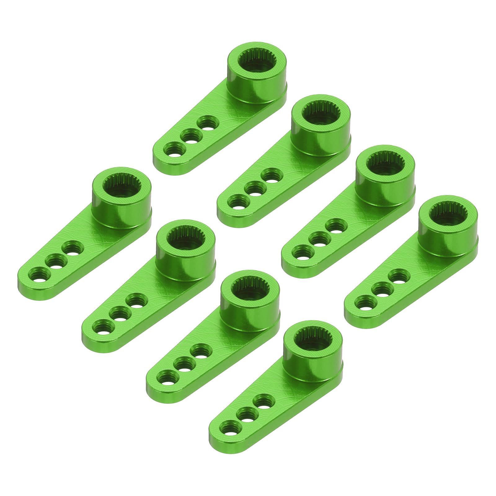 QUARKZMAN 8 Stück Aluminium Servo Horn 25T Servo Horn Lenkung Kurzer Arm 28mm Länge Grün Geeignet für DIY RC Auto/Boot/Flugzeuge Boot Modell Zubehör QUARKZMAN 8 Stück Aluminium Servo Horn 25T Servo Horn Lenkung Kurzer Arm 28mm Länge Grün Geeignet für DIY RC Auto/Boot/Flugzeuge Boot Modell Zubehör von QUARKZMAN