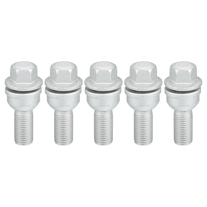 QUARKZMAN M14x1.5 Radmuttern passend für Audi A8 Nr. 8R0601295-5 Stück von QUARKZMAN