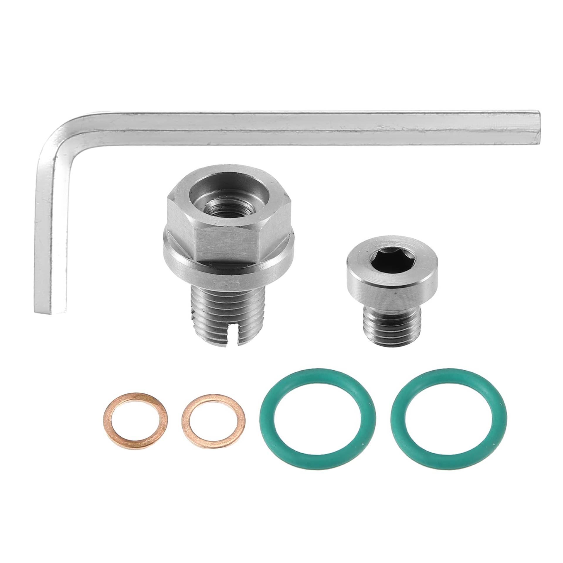QUARKZMAN Ölablassschraube Set Übergröße Huckepack Ölwanne Selbstschneidendes Ölwannengewinde Reparatursätze M12.1-1.25 x 15mm QUARKZMAN Ölablassschraube Set Übergröße Huckepack Ölwanne Selbstschneidendes Ölwannengewinde Reparatursätze M12.1-1.25 x 15mm von QUARKZMAN