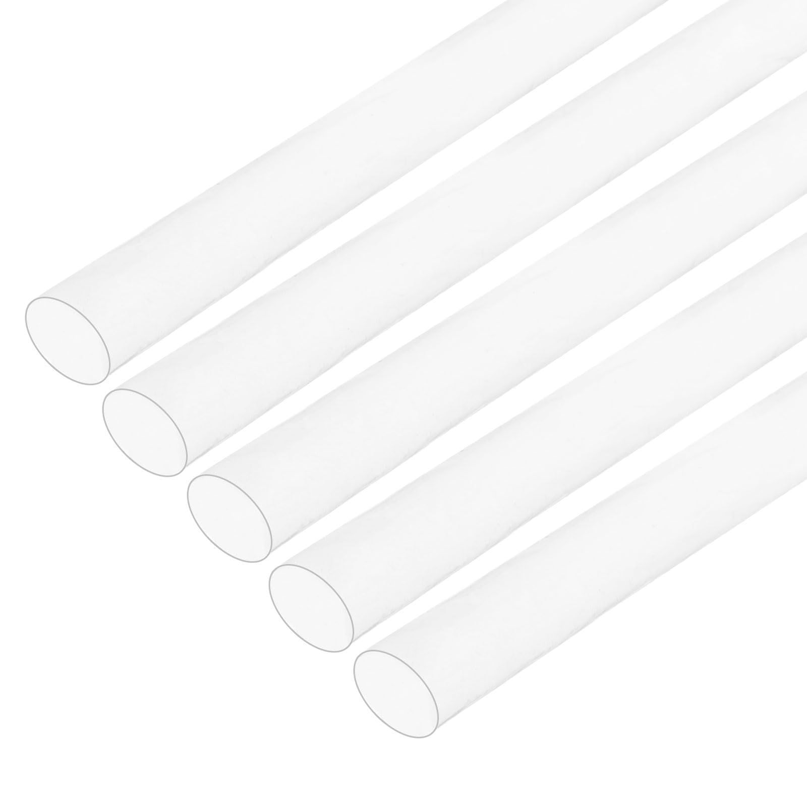 QUARKZMAN PTFE Schrumpfschlauch 4:1 Verhältnis, 1m x 6mm Transparente Isolierschläuche Hochtemperatur-Schrumpfschlauch, Packung mit 5 Stück QUARKZMAN PTFE Schrumpfschlauch 4:1 Verhältnis, 1m x 6mm Transparente Isolierschläuche Hochtemperatur-Schrumpfschlauch, Packung mit 5 Stück von QUARKZMAN