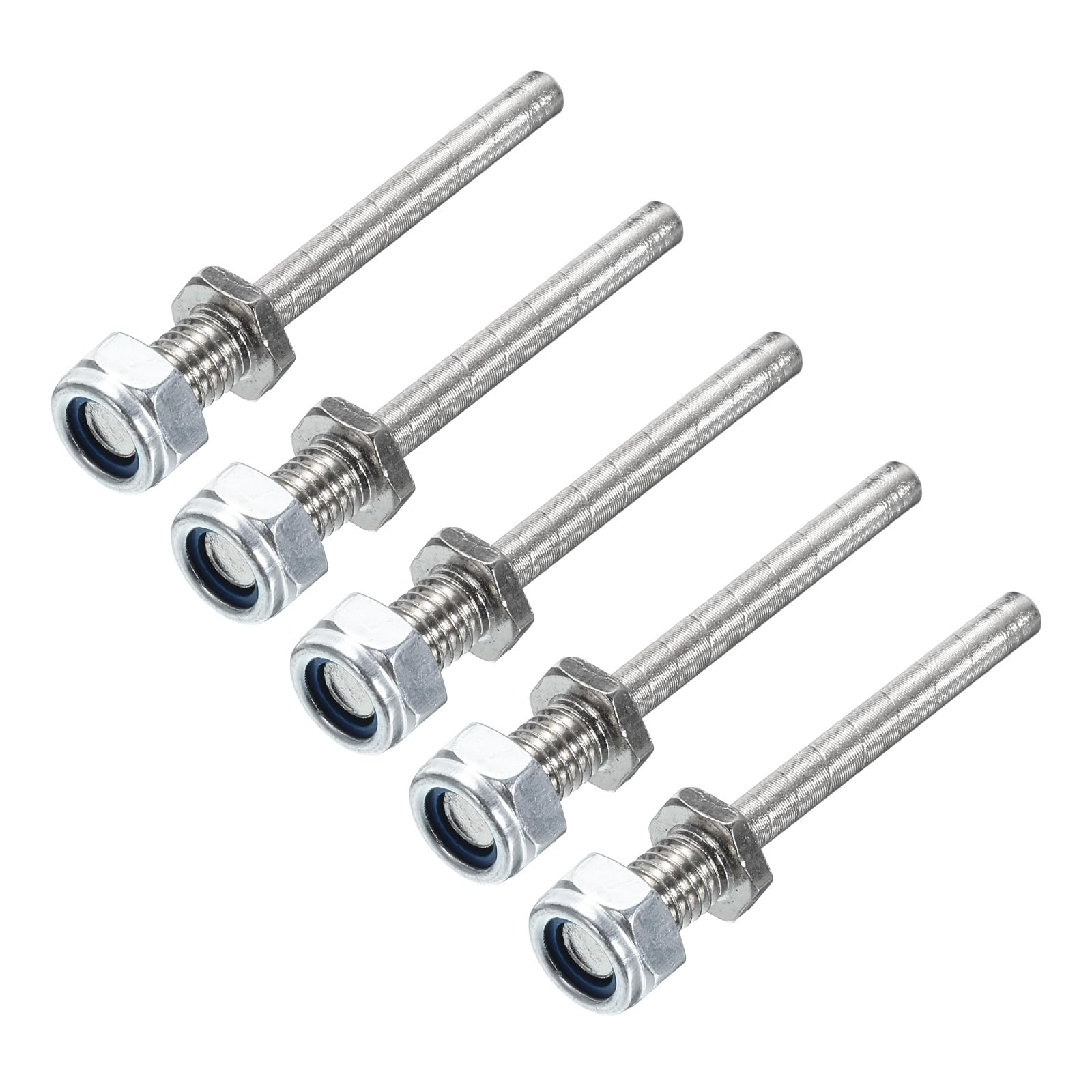 QUARKZMAN Pack von 5 Fahrwerk Stahlachse 0.2" Durchm 2.4" Länge M8 Rad Antriebswelle mit Muttern für RC Flugzeug QUARKZMAN Pack von 5 Fahrwerk Stahlachse 0.2" Durchm 2.4" Länge M8 Rad Antriebswelle mit Muttern für RC Flugzeug von QUARKZMAN