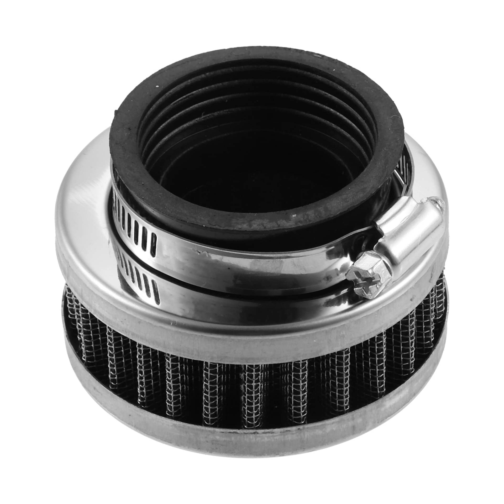 QUARKZMAN Universal 44-46mm Luftfilter Reiniger Rund Konisch für Motorrad von QUARKZMAN