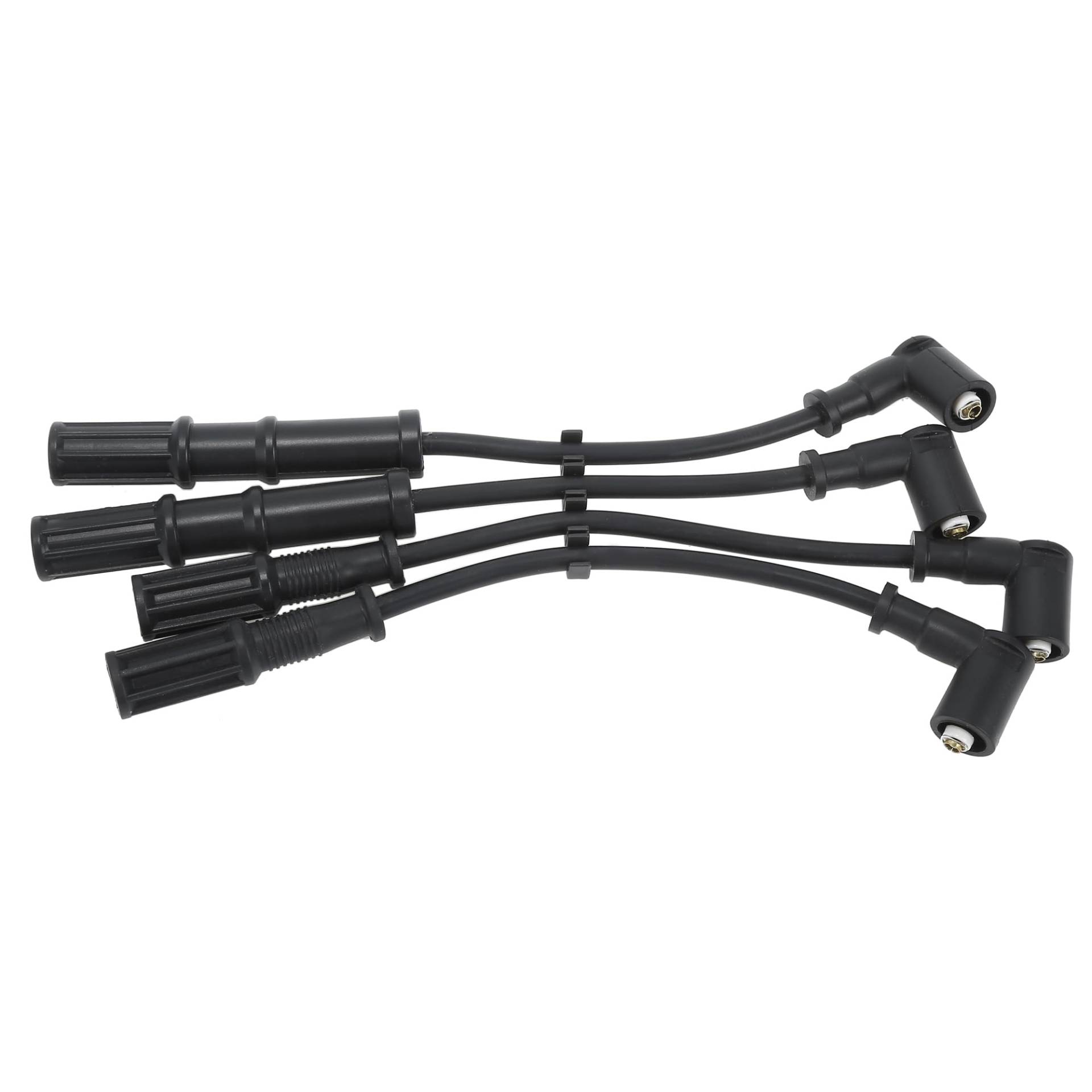 QUARKZMAN Zündleitungssatz Zündungskabel Zündkabelsatz Set für Fiat 500 2007-2023 Nr. 55195775 - Packung mit 4 QUARKZMAN Zündleitungssatz Zündungskabel Zündkabelsatz Set für Fiat 500 2007-2023 Nr. 55195775 - Packung mit 4 von QUARKZMAN