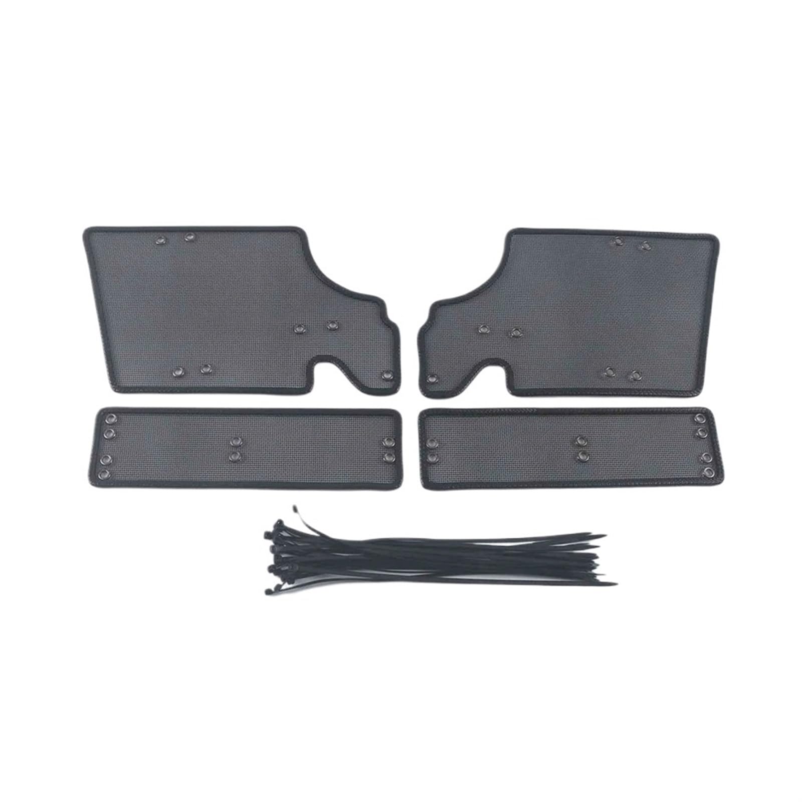 QUENPE Vorderer Kopfgittereinsatz, Netz, Insektenschutz, Netzschutz, Abdeckungen, Verkleidung, for Hyundai, for Tucson NX4 2021–2023, Zubehör Abschirmgitterabdeckung (Size : with Camera) von QUENPE