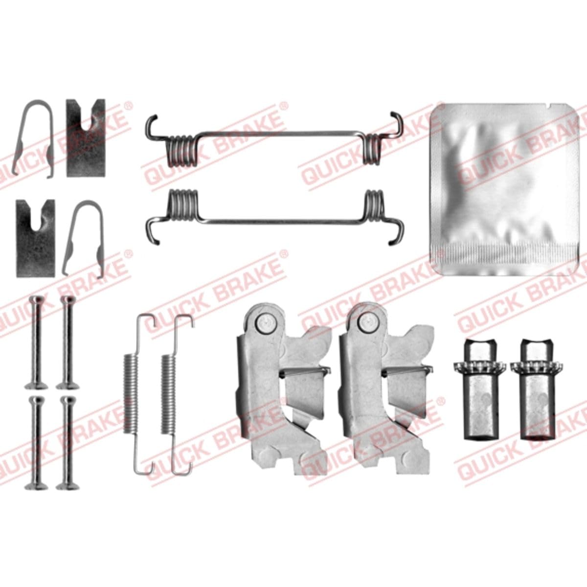 QUICK BRAKE Zubehörsatz, Feststellbremsbacken 105-0875S QUICK BRAKE Zubehörsatz, Feststellbremsbacken 105-0875S von QUICK BRAKE
