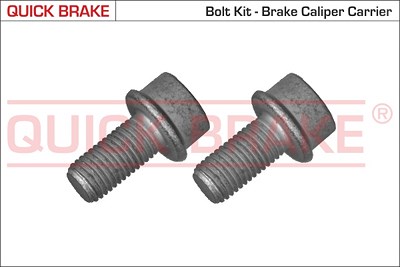 Quick Brake Bolzensatz, Bremssattel Halter [Hersteller-Nr. 11631K] für Audi, Mitsubishi, VW von QUICK BRAKE