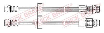 Quick Brake Bremsschlauch [Hersteller-Nr. 22.923] für Fiat von QUICK BRAKE
