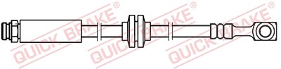 Quick Brake Bremsschlauch [Hersteller-Nr. 50.756X] für Opel, Vauxhall von QUICK BRAKE