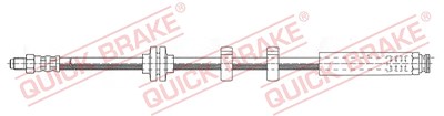 Quick Brake Bremsschlauch Vorderachse links [Hersteller-Nr. 32.968] für Fiat, Lancia von QUICK BRAKE