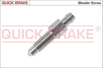 Quick Brake Entlüfterschraube/-ventil, Bremssattel [Hersteller-Nr. 0010] für Citroën, Fiat, Lancia, Mercedes-Benz, Opel, Peugeot, Porsche, Seat, Skoda von QUICK BRAKE