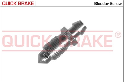 Quick Brake Entlüfterschraube/-ventil, Bremssattel [Hersteller-Nr. 0016] für Chevrolet, Hyundai, Kia, Mazda, Opel, Skoda, Vauxhall von QUICK BRAKE