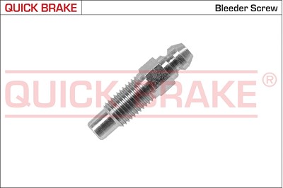 Quick Brake Entlüfterschraube/-ventil, Bremssattel [Hersteller-Nr. 0089] für Ford, Kia, Mazda von QUICK BRAKE