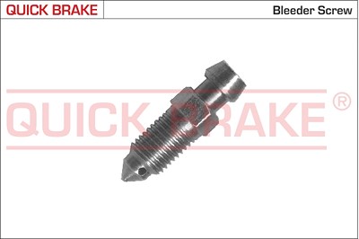 Quick Brake Entlüfterschraube/-ventil, Bremssattel [Hersteller-Nr. 0093] für Hyundai, Kia, Mazda, Mitsubishi, Suzuki von QUICK BRAKE