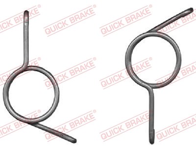 Quick Brake Handbremsfedersatz, Bremssattel [Hersteller-Nr. 113-0519] für Ford von QUICK BRAKE