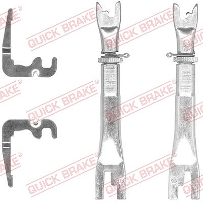 Quick Brake Nachstellersatz, Trommelbremse [Hersteller-Nr. 10253023] für Ford, VW von QUICK BRAKE