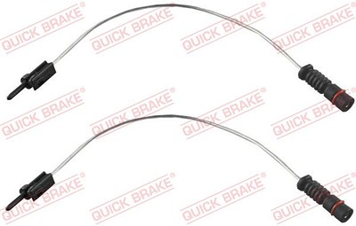 Quick Brake Warnkontaktsatz für Achse, Bremsbelag [Hersteller-Nr. WS0182A] für Mercedes-Benz von QUICK BRAKE