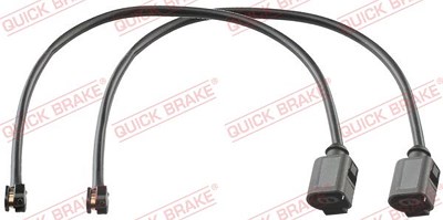 Quick Brake Warnkontaktsatz für Achse, Bremsbelag [Hersteller-Nr. WS0392A] für Audi von QUICK BRAKE