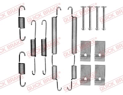 Quick Brake Zubehörsatz, Bremsbacken [Hersteller-Nr. 105-0017] für Hyundai, Opel von QUICK BRAKE