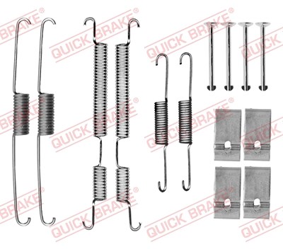 Quick Brake Zubehörsatz, Bremsbacken [Hersteller-Nr. 105-0035] für Hyundai, Kia von QUICK BRAKE