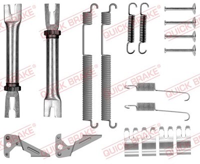 Quick Brake Zubehörsatz, Bremsbacken [Hersteller-Nr. 105-0053S] für Skoda, VW von QUICK BRAKE