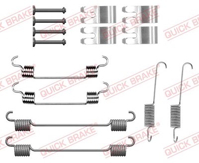 Quick Brake Zubehörsatz, Bremsbacken [Hersteller-Nr. 105-0076] für Nissan, Renault von QUICK BRAKE