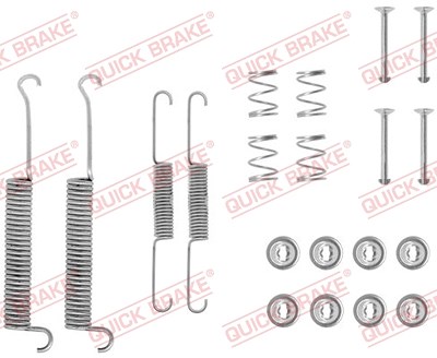Quick Brake Zubehörsatz, Bremsbacken [Hersteller-Nr. 105-0504] für Volvo von QUICK BRAKE