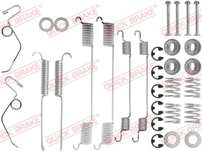 Quick Brake Zubehörsatz, Bremsbacken [Hersteller-Nr. 105-0642] für Ford, Lti von QUICK BRAKE
