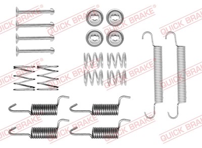 Quick Brake Zubehörsatz, Feststellbremsbacken [Hersteller-Nr. 105-0899] für Hyundai, Kia, Opel von QUICK BRAKE