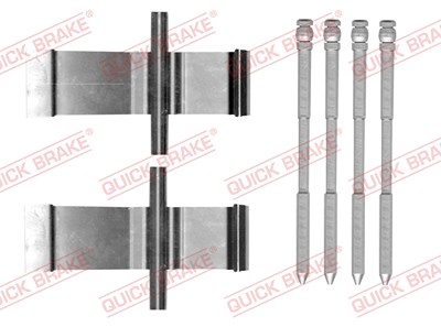 Quick Brake Zubehörsatz, Scheibenbremsbelag [Hersteller-Nr. 109-0194] für Volvo von QUICK BRAKE
