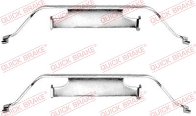 Quick Brake Zubehörsatz, Scheibenbremsbelag [Hersteller-Nr. 109-1096] für BMW, Jaguar von QUICK BRAKE