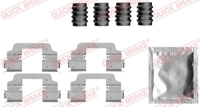 Quick Brake Zubehörsatz, Scheibenbremsbelag [Hersteller-Nr. 109-1828] für BMW von QUICK BRAKE