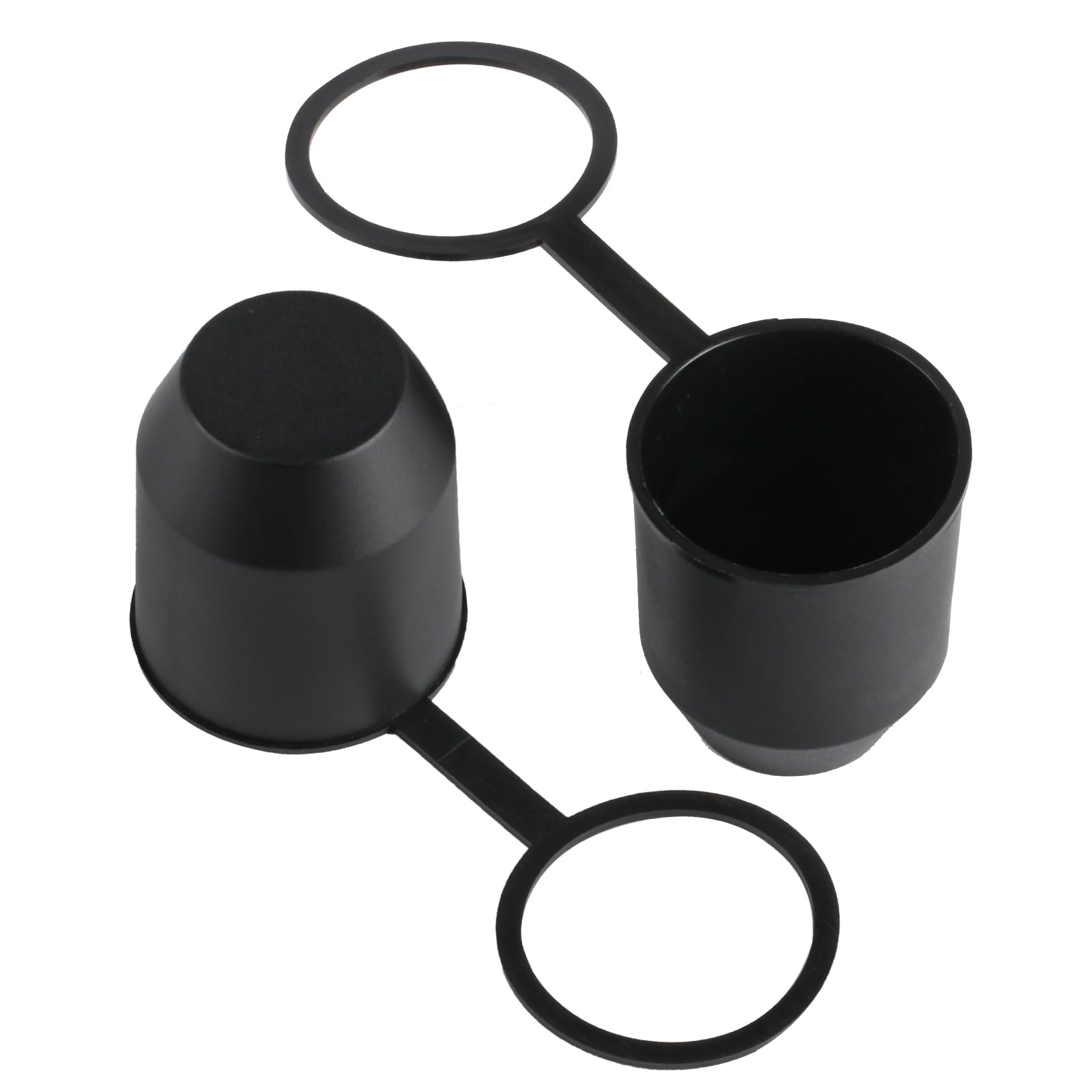 2 STK Anhängerkupplung Schutzkappe, Abdeckung Anhängerkupplung Abdeckung, Schutzkappe Anhängerkupplung mit Halterung Sicherungsring, Universal Kugelabdeckung für 50mm Auto Wohnmobil Kugelkopfschutz 2 STK Anhängerkupplung Schutzkappe, Abdeckung Anhängerkupplung Abdeckung, Schutzkappe Anhängerkupplung mit Halterung Sicherungsring, Universal Kugelabdeckung für 50mm Auto Wohnmobil Kugelkopfschutz von QUIIEOSKIA
