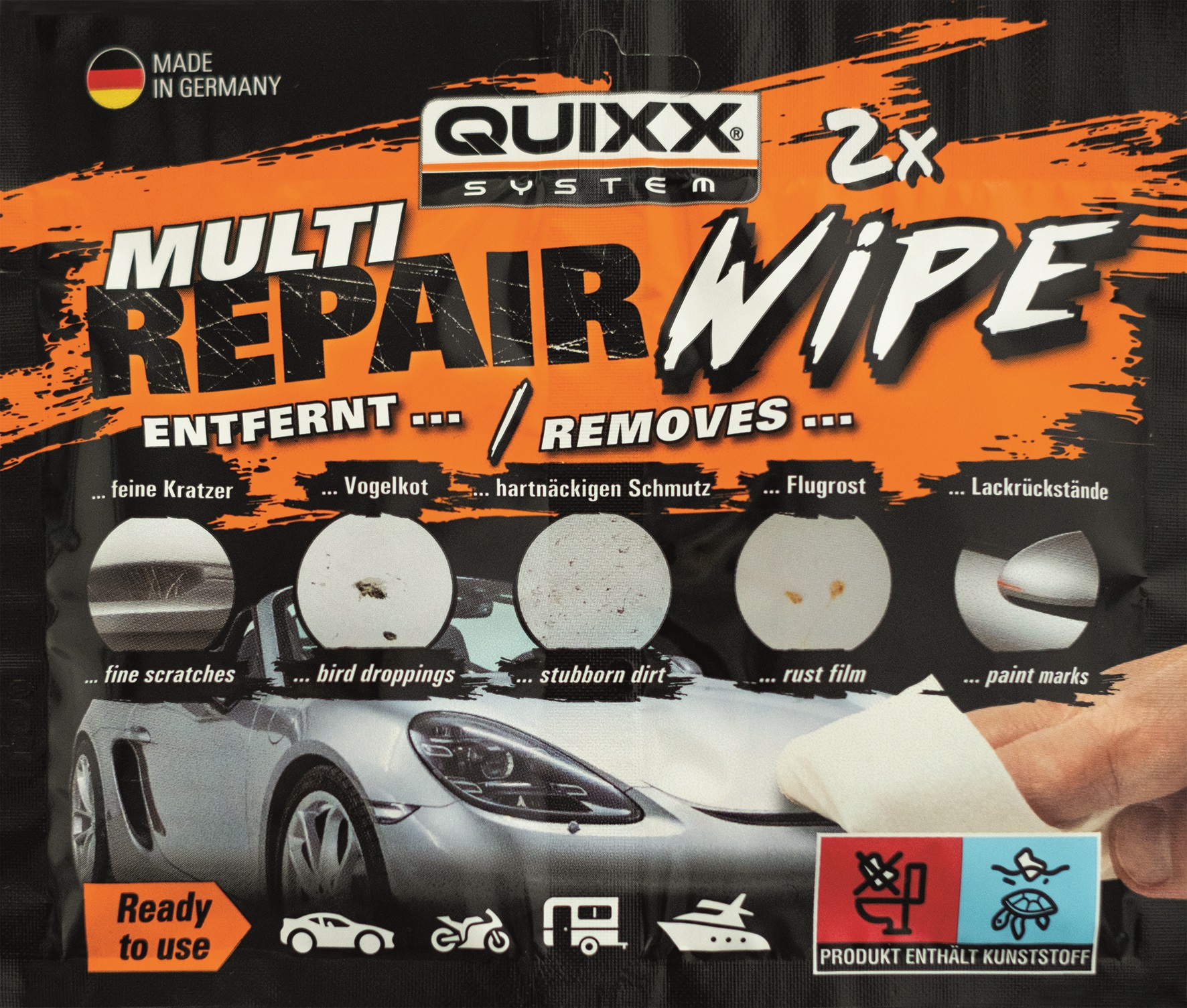 Multi Repair Tuch von Quixx, 2 Stück von QUIXX