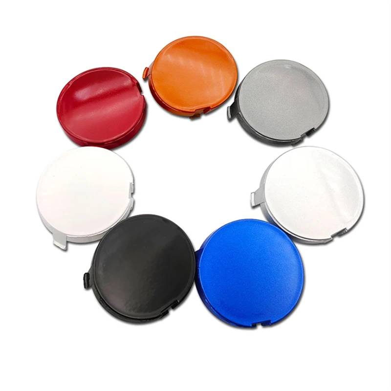 Kappe für Abschleppöse Auto-Frontstoßstangen-Abschlepphaken-Abdeckkappe, for Ford, for Ecosport, 2013 2014 2015 2016 2017(1pcs Black) von QUTALP