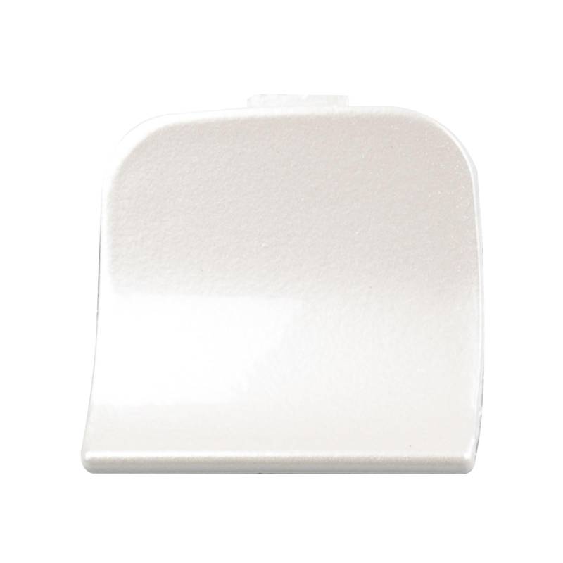 QUTALP for Volvo, for XC60 2014–2017 30763427 398550368, rechte Beifahrerseite, hintere Stoßstange, Abschlepphakenkappe, Abschleppösenabdeckung Kappe für Abschleppöse(Crystal White R) von QUTALP