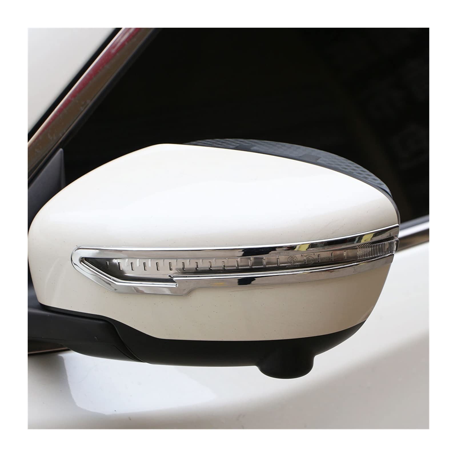 Auto Spiegelkappen Für Nissan Für X-Trail Für XTrail T32 Rogue 2014-2020 Zubehör 2 stücke Auto Rückansicht Rückspiegel Abdeckung von QUTBAG