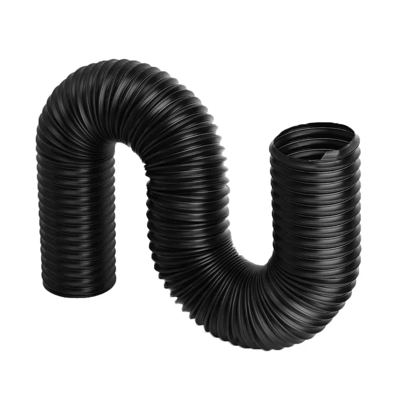 Lufteinlässe 1-teiliges Kfz-Klimaanlagenfilter-Ansaugrohr-Kit 76/63/51 Mm Stahldraht-Wellpappe-Teleskop-Lufteinlassschlauch-Motoren Ansaugrohr(76mm) von QUTBAG