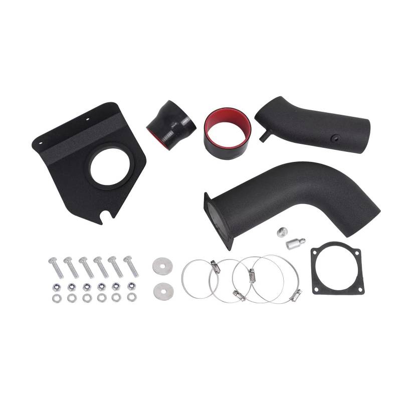 Lufteinlässe Für Ford Für Mustang 3.8L 4.6L 5.0L V6 V8 Gas 1994 1995 1996-2004 Auto-Kaltluftansaugrohr-Kit Passend Für Modifikationen Mit High Flow-Luftfilter Ansaugrohr(RP-A016-BK) von QUTBAG