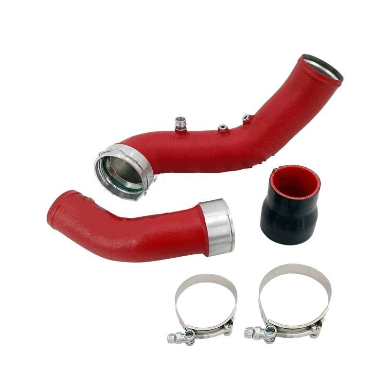 Lufteinlässe Für N55 F25 X3 F26 X4 F3X F2X Intake Ladung Rohr Ladeluftkühler Turbo Kit 13717604033 Ansaugrohr(N55 F25 X3-red) von QUTBAG