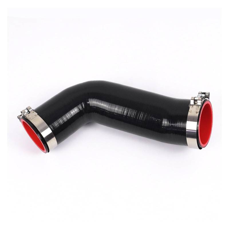 Lufteinlässe Für VW Für Golf MK7 R EA888 Gen3 Leo Für A3 S3 TT MK3 1,8 T 2,0 T Turbolader Einlass Outlet Upgrade Rohr Silikon Schlauch Schalldämpfer Löschen Ansaugrohr(RP-A024-BK) von QUTBAG