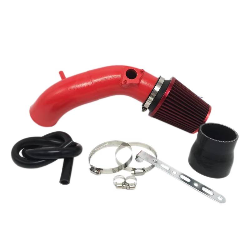Lufteinlässe Kaltluftansaugkit Aluminiumlegierung Rot Mit Großem Luftfilter Für Accord 8 2.4L Für SPIRIOR Für Odyssey 2.4L Ansaugrohr(C) von QUTBAG