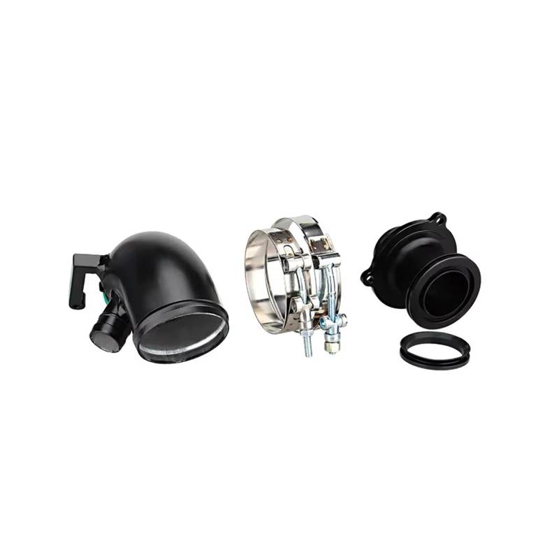 Lufteinlässe Performance-Turbo-Schalldämpfer Löschen + Turbo-Einlasskrümmer + Silikonschlauch Für S3 A3 Für VW Für Golf Für GTI Für GLI R MK7 1.8T 2.0TTsi EA888 MQB Ansaugrohr von QUTBAG