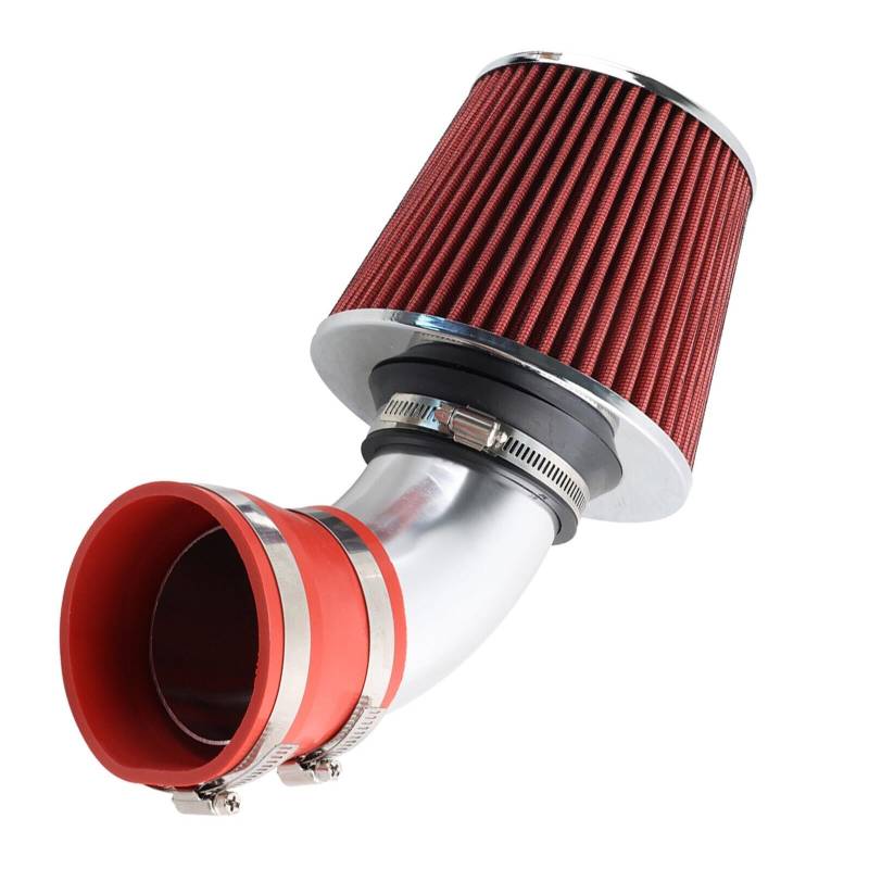 Lufteinlässe Racing Short Ram Air Intake Filter Kit Für E46 3-Serie 1999 2000 2001 2002 2003 2004 2005 323 325 328 330 Ansaugrohr(Rot) von QUTBAG