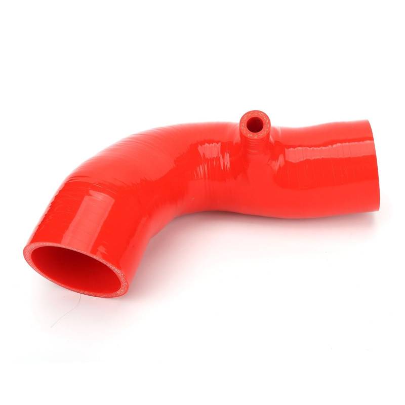 Lufteinlässe Silikon-Ansaugschlauch, Verbesserter Luftstromersatz Für Mini Für Cooper S R53 2001 2002 2003 2004 2005 2006 Ansaugrohr(Rot) von QUTBAG