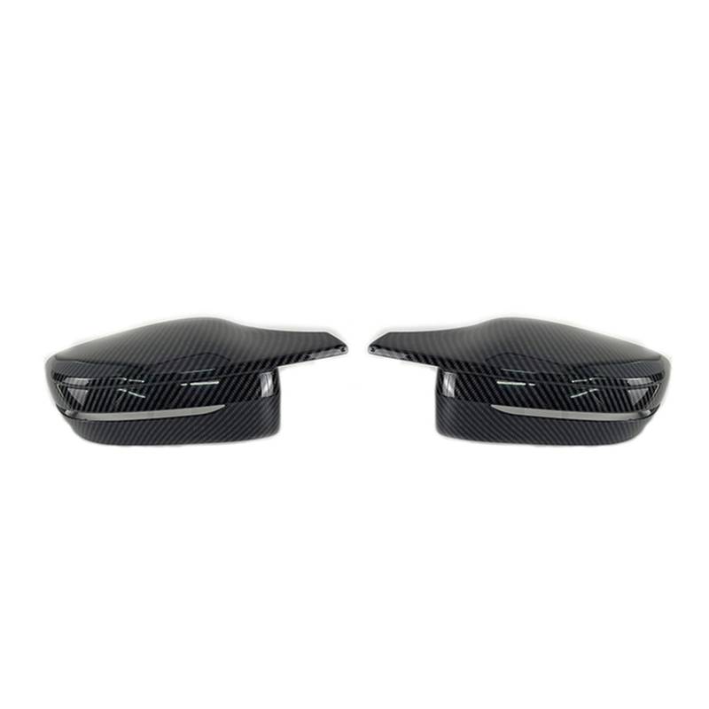 Seitenspiegelabdeckung Für 3 4 5 7 8 Serie G11 G12 G20 G21 G22 G28 G30 G38 Rückspiegel Abdeckung Flügel Kappe Ersatz Tür Rückansicht Fall Trim Rückspiegelabdeckung(LHD Carbon) von QUTBAG
